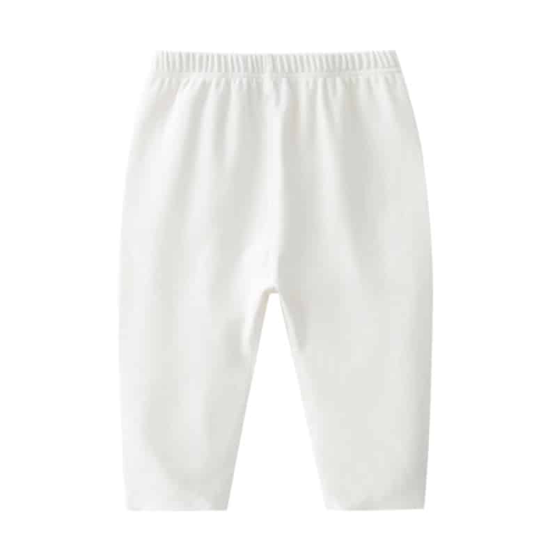 London Guard Baby's First Outfit | 2-Pcs Embroidered Peter Pan Collar Bodysuit & Pants Set - Image 8