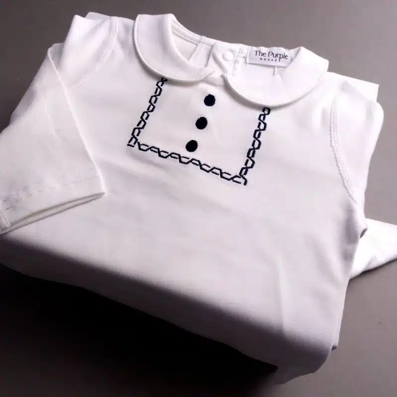 Baby Top | Peter Pan Collar | Pure Cotton | 3-24 Months, baby occasion wear top, unique baby top, baby peter pan collar top