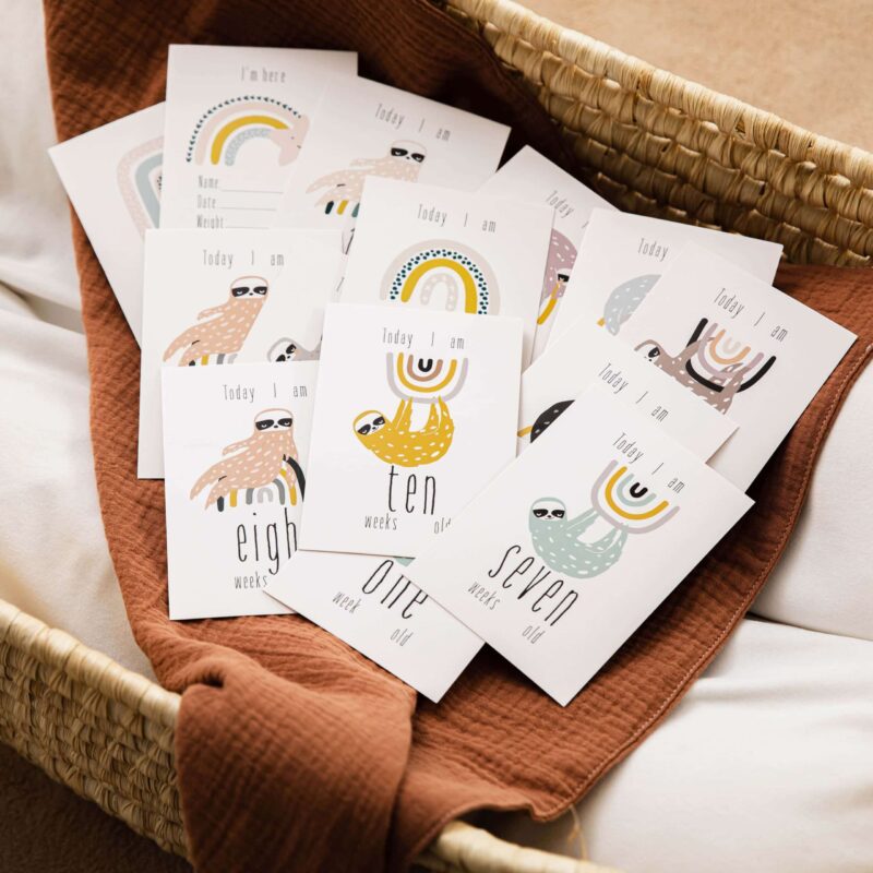 Milestone Monthly Cards