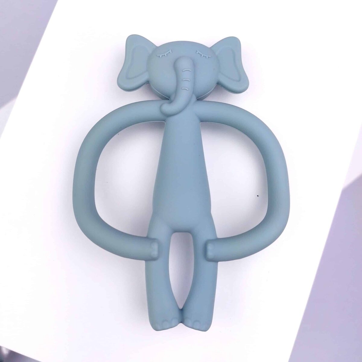 Silicone Baby Elephant Teething Toy Blue | Teether